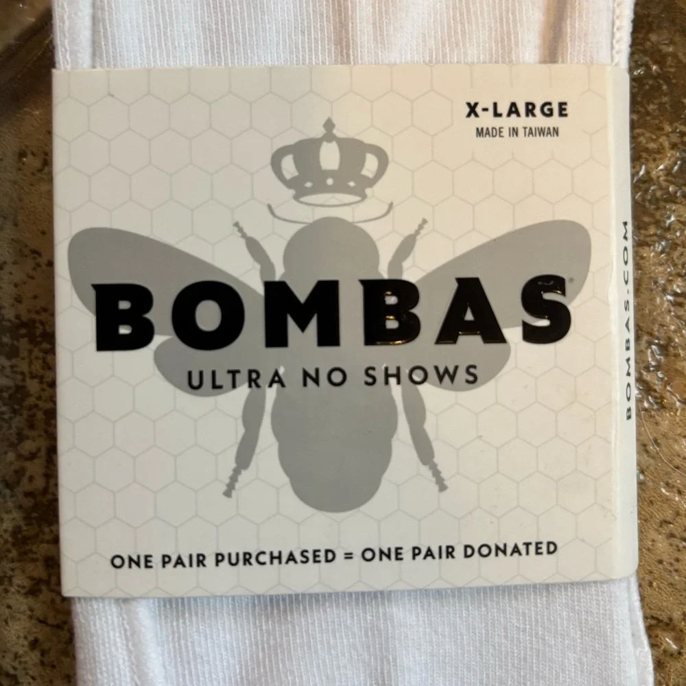 NWT *Bundle of 2 pairs* Bombas Ultra No Show Socks sz XL - Picture 3 of 5